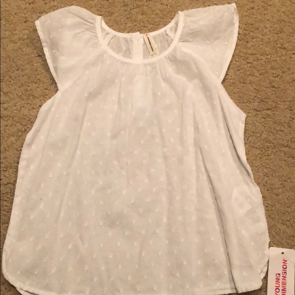 Kids white shirt